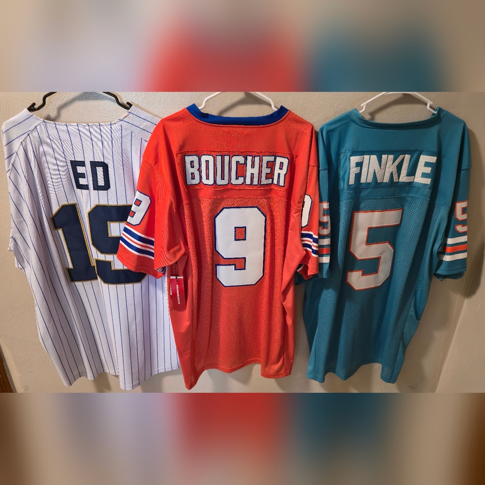 Movie-Inspired Jerseys | Waterboy, Ace Ventura, Good Burger 3XL-4XL